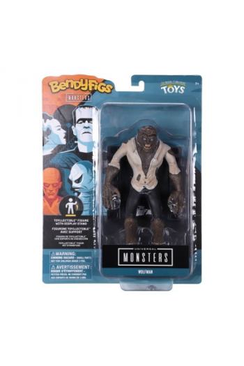 Noble Collection - Universal Monsters Bendyfigs Woflman - slika proizvoda