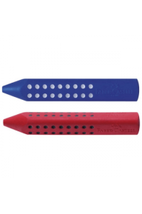 Gumica Grip 2001 Faber Castell 187101 crvena/plava ~ 10/420