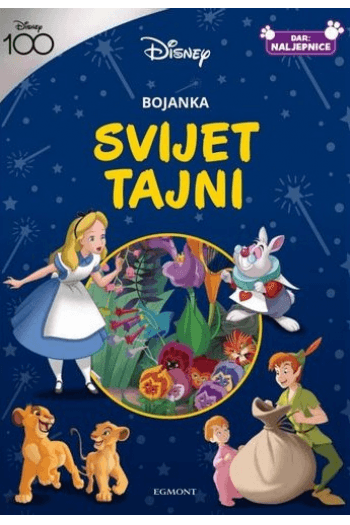 Disney bojanka - Svijet tajni - naslovnica