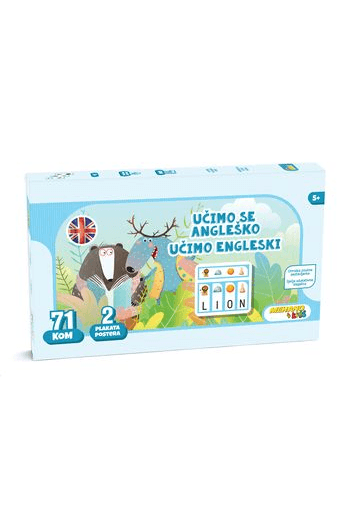 Didaktička Slagalica - Učimo Engleski - slika proizvoda