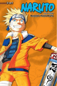 Naruto (3-in-1 Edition), Vol. 04 (Manga) - naslovnica