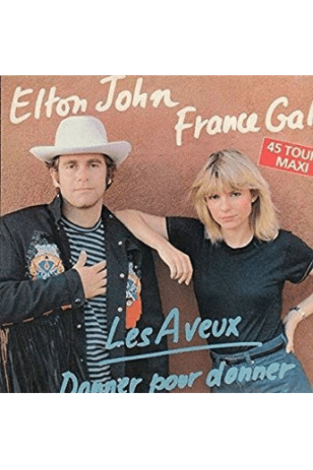 France Gall - Les Aveux / Donner Pour Donner LP - omot