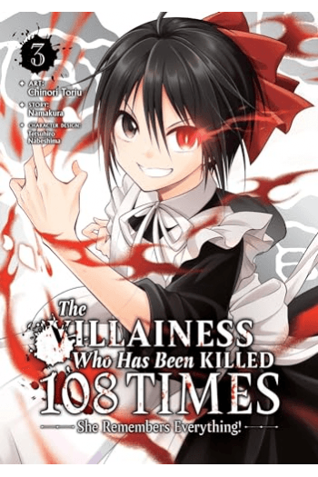 The Villainess Who Has Been Killed 108 Times: She Remembers Everything! (Manga) Vol. 3 - naslovnica