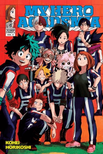 My Hero Academia, Vol. 04 (Manga) - naslovnica