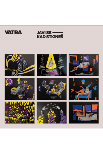 Vatra - Javi se Kad Stigneš LP - omot