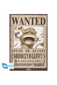 One Piece - Poster Maxi 91.5X61 - Wanted Luffy Wano - slika proizvoda