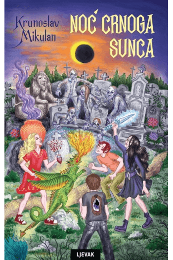 Noć crnog sunca - naslovnica