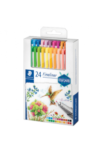 Flomaster fineliner 0,3mm 24boje Triplus Design Journey Staedtler 334 C24-C - slika proizvoda