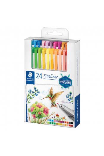 Flomaster fineliner 0,3mm 24boje Triplus Design Journey Staedtler 334 C24-C - slika proizvoda