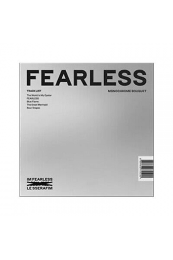 Le Sserafim - Fearless (Monochrome Bouquet Version) - omot