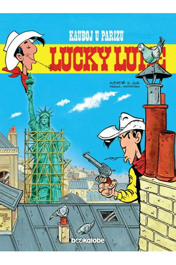 Lucky Luke Knjiga 34: Kauboj U Parizu - naslovnica