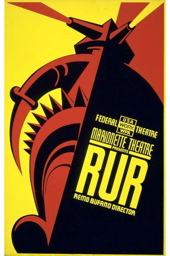 R. U. R. - naslovnica