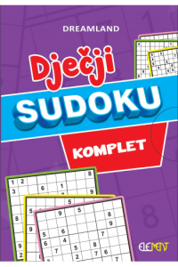 Dječji Sudoku - Komplet (Slikovnica) - naslovnica