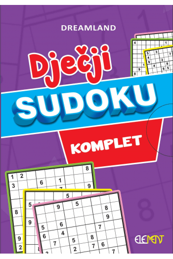 Dječji Sudoku - Komplet (Slikovnica) - naslovnica