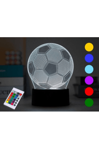 Lampa 3D na dodir iTotal promjena boja Football XL2333 - slika proizvoda