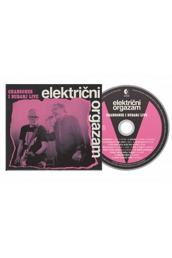 Električni orgazam - Chansones i bubanj - Live CD - omot