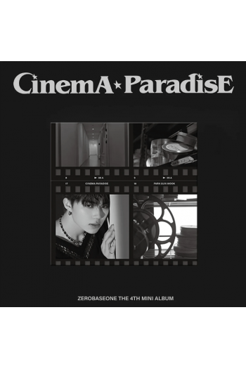 ZEROBASEONE - 4Th Mini Album [Cinema Paradise] [Digipack Ver.] [Park Gun Wook Ver.] CD - omot