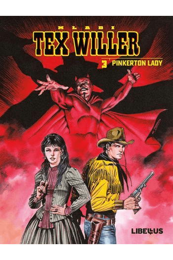 Tex Willer: Mladi Tex 03:Pinkerton Lady (Strip) - naslovnica