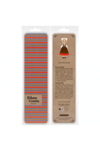 Označivač stranica kartonski 4,5 x 17,5cm Ethno Croatia Istra P12 - slika proizvoda