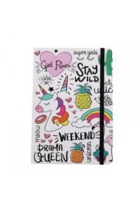 Notes iTotal A5 crte Unicorn sortirano XL1840 - slika proizvoda