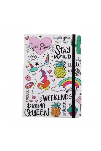 Notes iTotal A5 crte Unicorn sortirano XL1840 - slika proizvoda