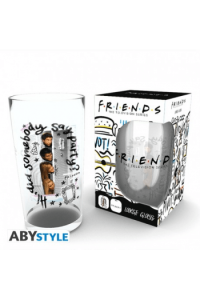 Friends - Large Glass - 400Ml - Party - Box