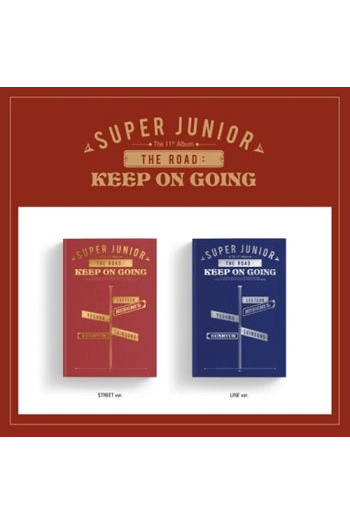 Super Junior - The Road [Keep On Going] CD - omot