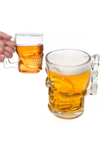 Čaša skull pivo - slika proizvoda