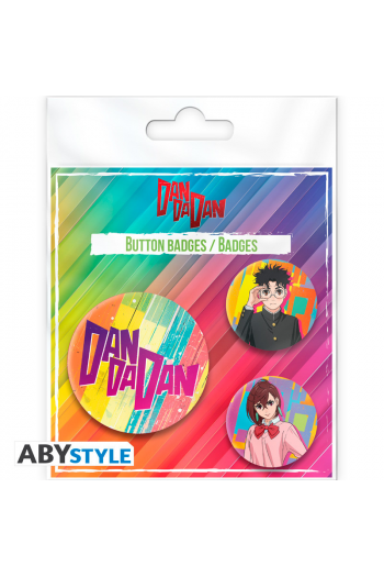 Dan Da Dan - Badge Pack - Momo & Okarun - slika proizvoda