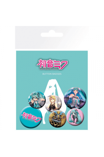Hatsune Miku - Badge Pack - Mix - slika proizvoda