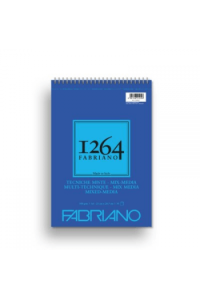 Blok Fabriano 1264 mix media 21x29,7 (A4) 300g 30L spiralni top side 19100643