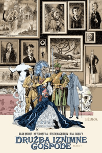 Družba iznimne gospode:1 (Strip) - naslovnica