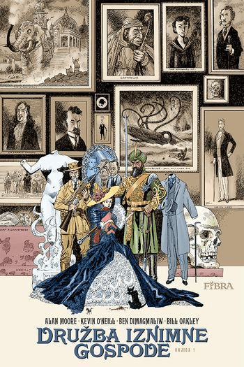 Družba iznimne gospode:1 (Strip) - naslovnica