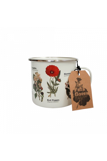 Wild Flowers Enamel Mug - slika proizvoda