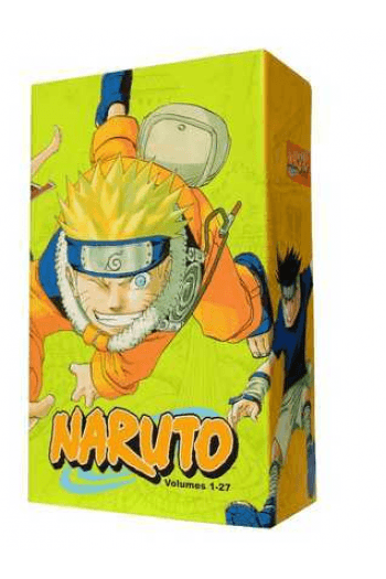 Naruto Box Set 1: Volumes 1-27 with Premium (Manga) - naslovnica