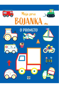 Moja prva bojanka - U prometu - naslovnica