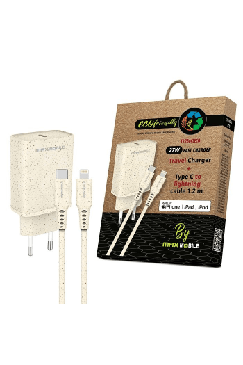 Maxmobile kućni punjač PD Fast Charge Set 2u1 Type C+ KABELMFI Apple TR286CL - slika proizvoda