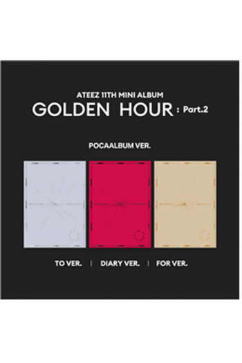 ATEEZ - 11Th Ep [Golden Hour : Part.2] (Pocaalbum Ver.) Di [For Ver.] - omot
