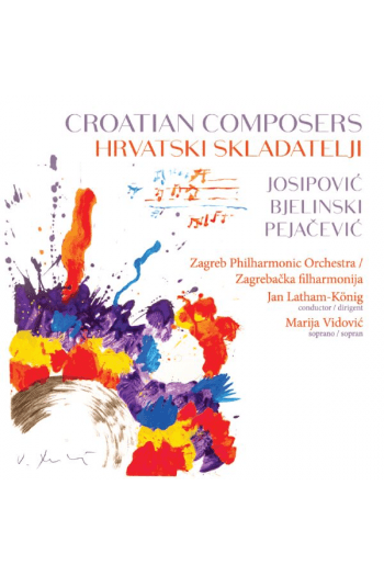 Zagrebačka filharmonija - Hrvatski skladatelji - Josipović, Bjelinski, Pejačević CD - omot