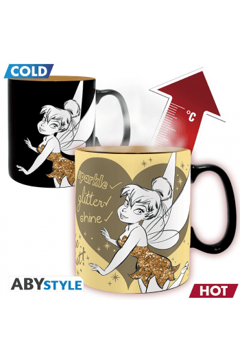 Disney - Mug Heat Change - 460 ml - Tinkerbell Sparkle - Box - slika proizvoda