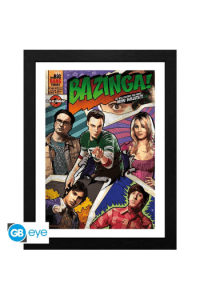 The Big Bang Theory- Framed Print Bazinga (300)