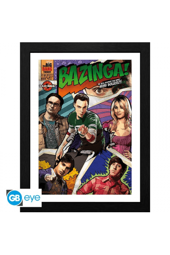 The Big Bang Theory- Framed Print Bazinga (300) - slika proizvoda