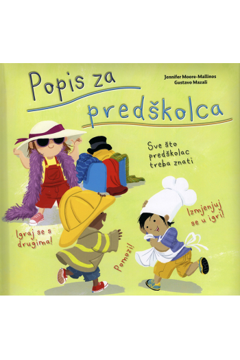Popis za predškolca (Slikovnica) - naslovnica
