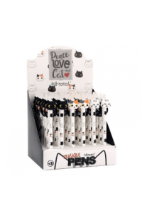 Kemijska olovka iTotal piši briši Cat sortirano XL1892 36/1