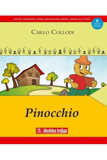 PINOCCHIO - građa laka za čitanje - naslovnica