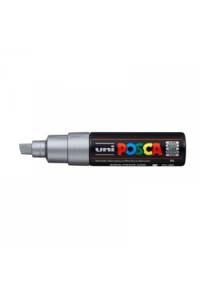 Marker Uni pc-8k Posca srebrni