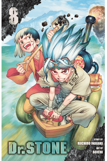 Dr. Stone, Vol. 08 (Manga) - naslovnica