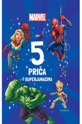 Marvel 5 priča o superjunacima (Slikovnica) - naslovnica