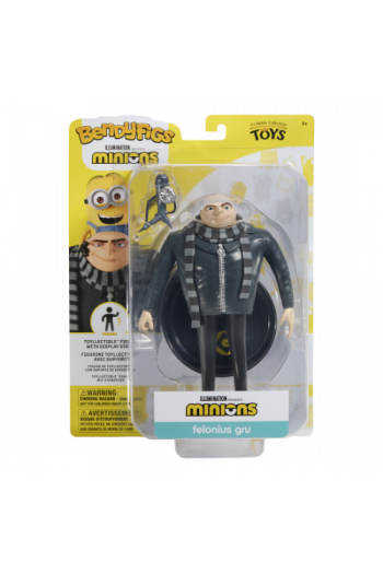 Noble Collection - Universal - Minions - Felonius Gru Bendyfig - slika proizvoda