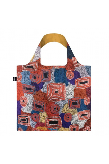 Loqi  Ad.Wd- Ada Nangala Dixon - Water Dreamning Red Recycled Bag - slika proizvoda